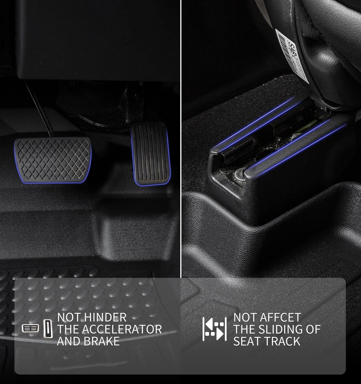 KELCSEECS Floor Mats for Chevy Trax 2024-2026/Buick Envista 2024-2026