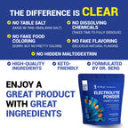 Dr. Berg Sugar Free Electrolyte Powder Packets (Variety Pack) - Daily Electrolyte Drink Mix - 28 Total Hydration Pouches Sugar Free - Keto