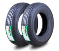 Free Country ST205/75R15 Prem Trailer Tires 8PR LR D 107N w/Scuff Guard, S2