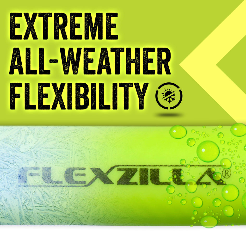 Flexzilla Air Compressor Hose, 3/8 in. x 50 ft., 1/4 in. MNPT Fittings, No-Kink, All Weather, Lightweight, Premium Hybrid Polymer, 300 PSI, ZillaGreen