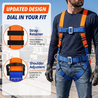 Safety Harness Fall Protection Kit: Full Body Roofing harnesses