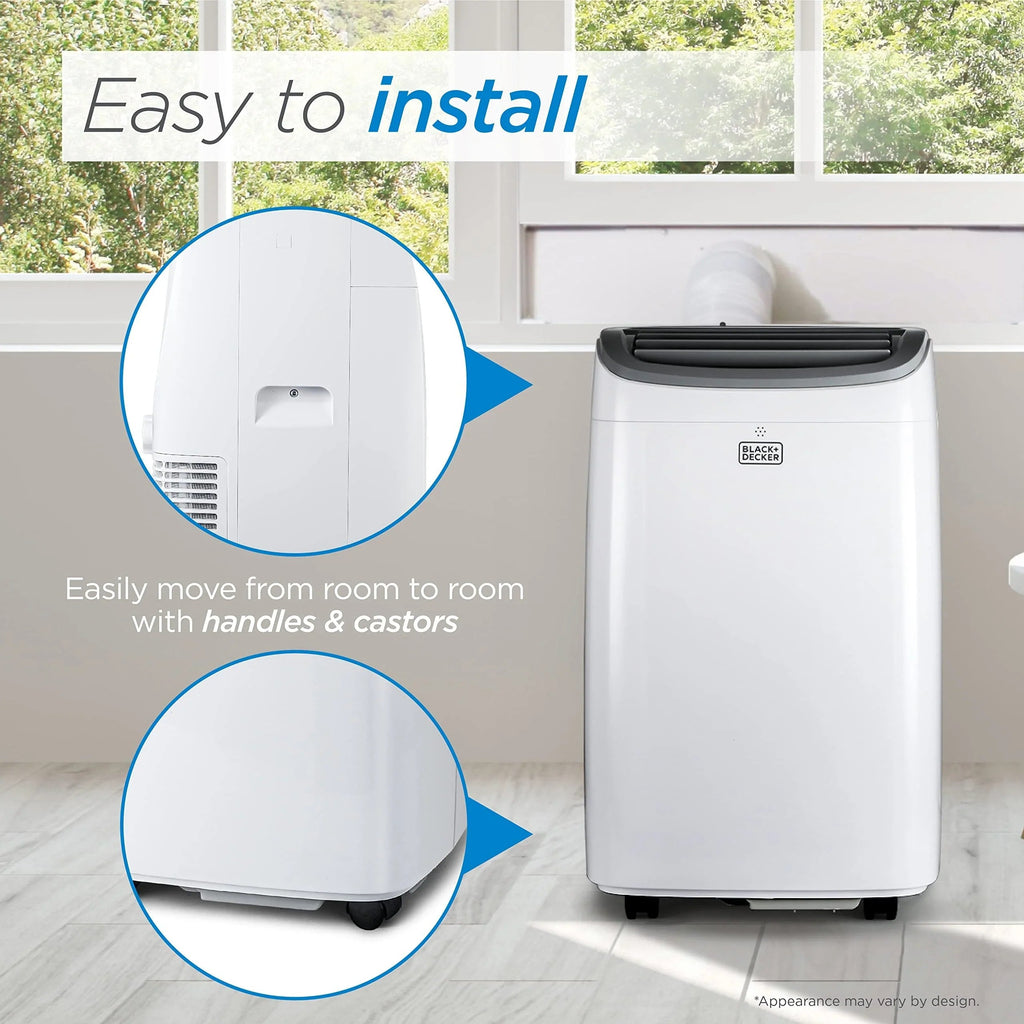 8,000 BTU Portable Air Conditioner - Up To 350 Sq. Ft.