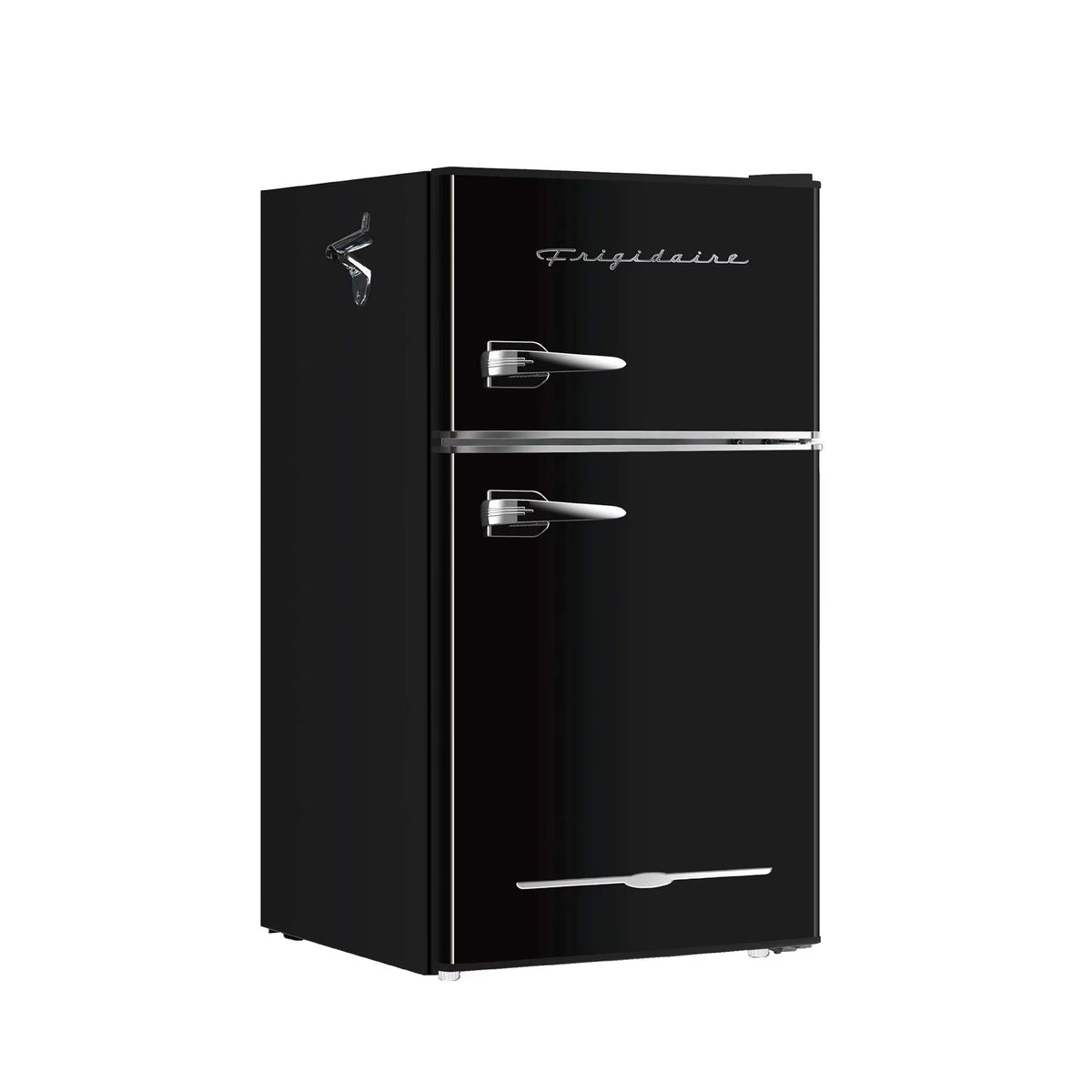 Frigidaire Retro Two-Door Compact Refrigerator With Freezer, 3.1 Cu. Ft., Red