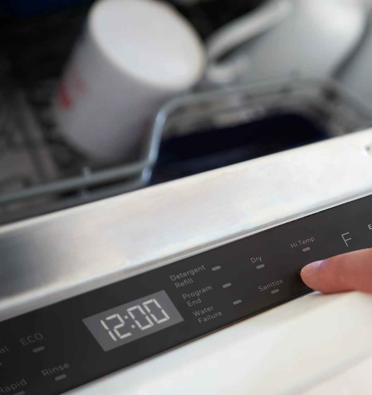 Honeywell Dishwasher, 18 inch, 8 Place Settings, 6 Washing Programs, Stainless Steel Tub