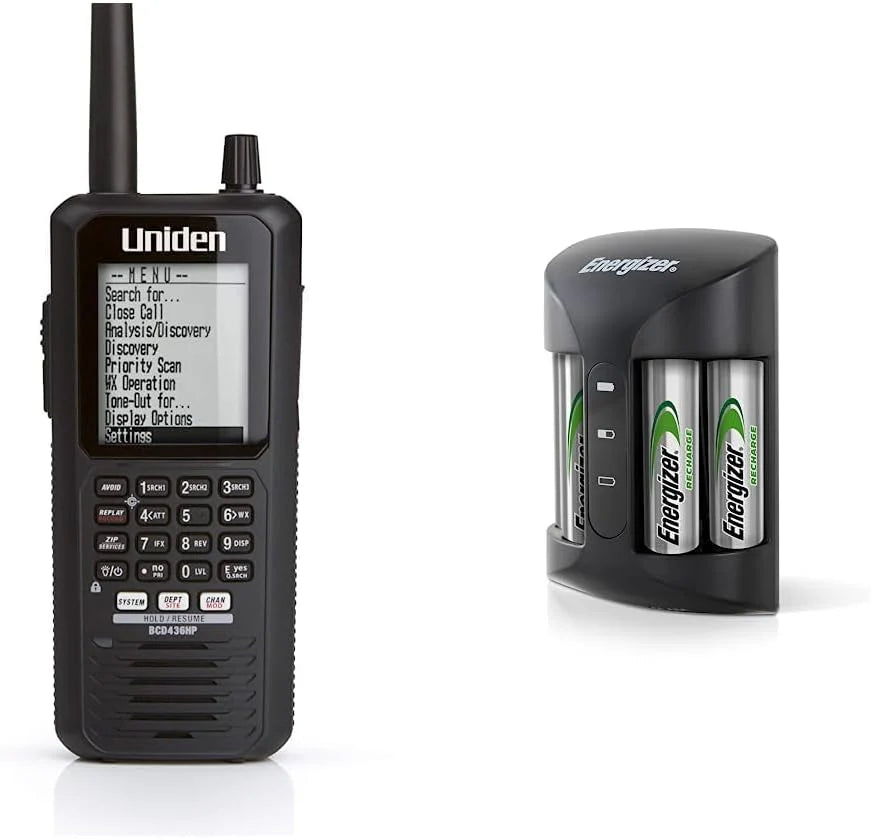 Uniden Digital Handheld Scanner With GPS And Weather Alerts - BCD436HP