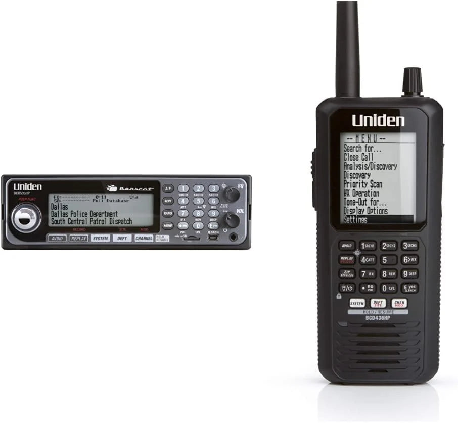 Uniden Digital Handheld Scanner With GPS And Weather Alerts - BCD436HP
