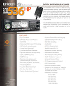 Uniden Digital Handheld Scanner With GPS And Weather Alerts - BCD436HP
