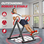 YOLEO Adjustable Inversion Table - 300-Pound Capacity