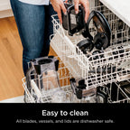 Ninja Professional Plus Kitchen System, 1400 Watts, 72 oz Blender Pitcher, 64 oz Processor Bowl, 24 oz To-Go Cups - BN800
