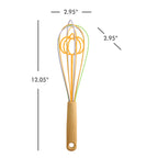 Way To Celebrate Whisk Set, 2-Piece, Silicone & Bamboo