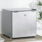 HOMCOM Countertop Upright Mini Freezer, 1.1 Cu.Ft, Gray - 05