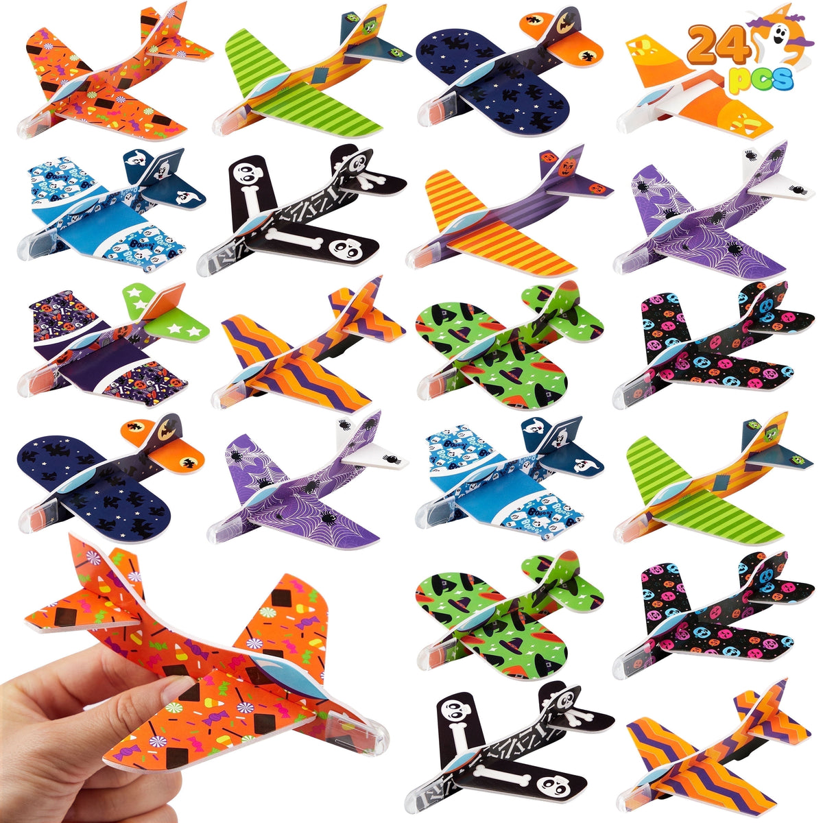 Joyfy 18 PCS Halloween Rubber Ducks for Halloween Goodie Bag Fillers, Trick or Treating Ducky Duck Bulk Toys Party Favors Supplies, Halloween Decorations for Kids Bath Toys