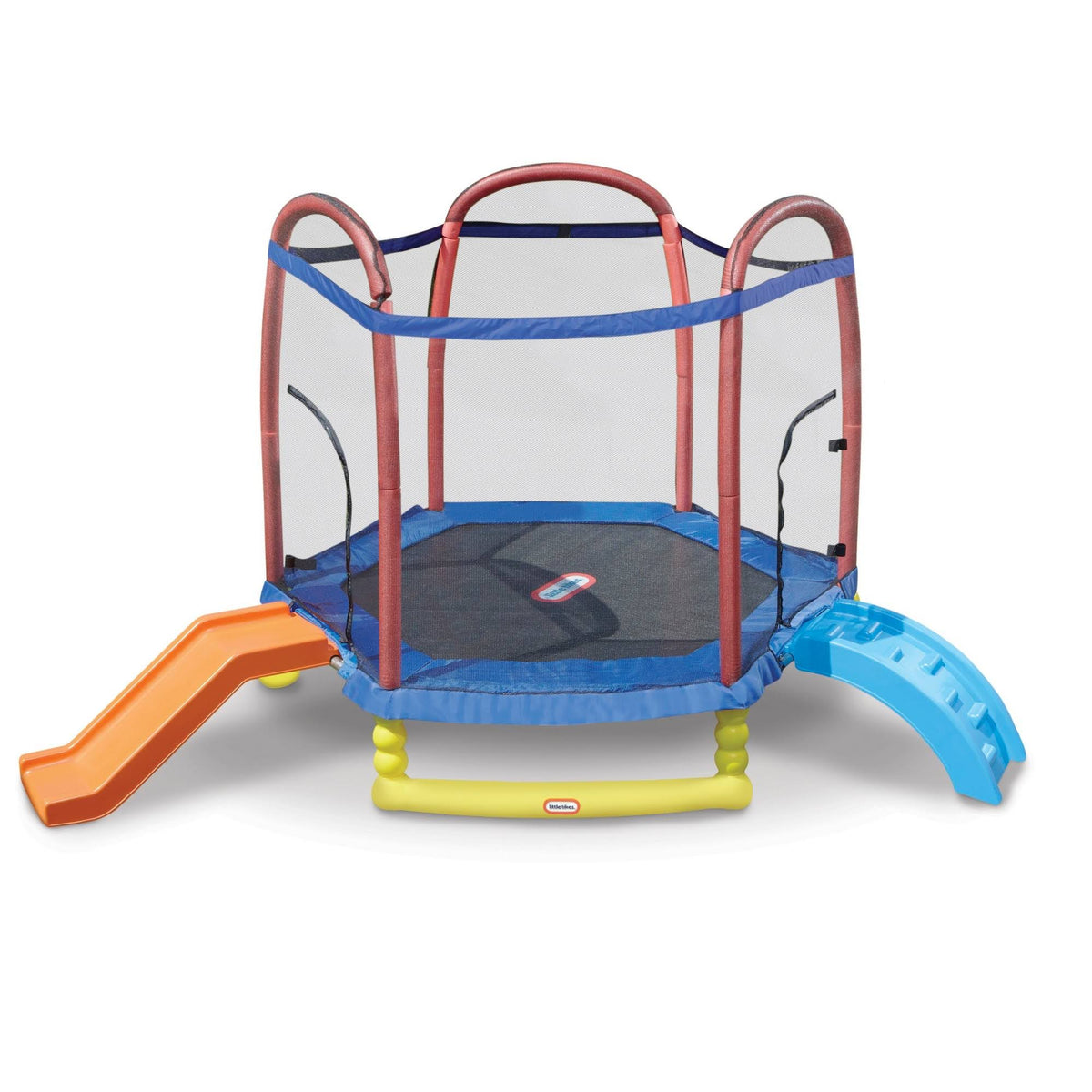 Little Tikes 7 ft Climb N Slide Trampoline With Enclosure