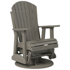 Poly Lumber Adirondack Swivel Glider Chair - 30W x 28D x 44H