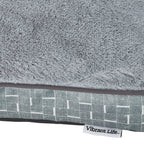 Vibrant Life Medium/Large Orthopedic Pet Bed Mattress Edition, Gray, 40" x 80"