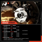 A-Premium Wheel Hub and Bearing Assembly Compatible with Chevrolet Malibu 2004-2012 HHR Cobalt 2008-2010 Pontiac G6 2006-2010 Saturn Aura Front Left
