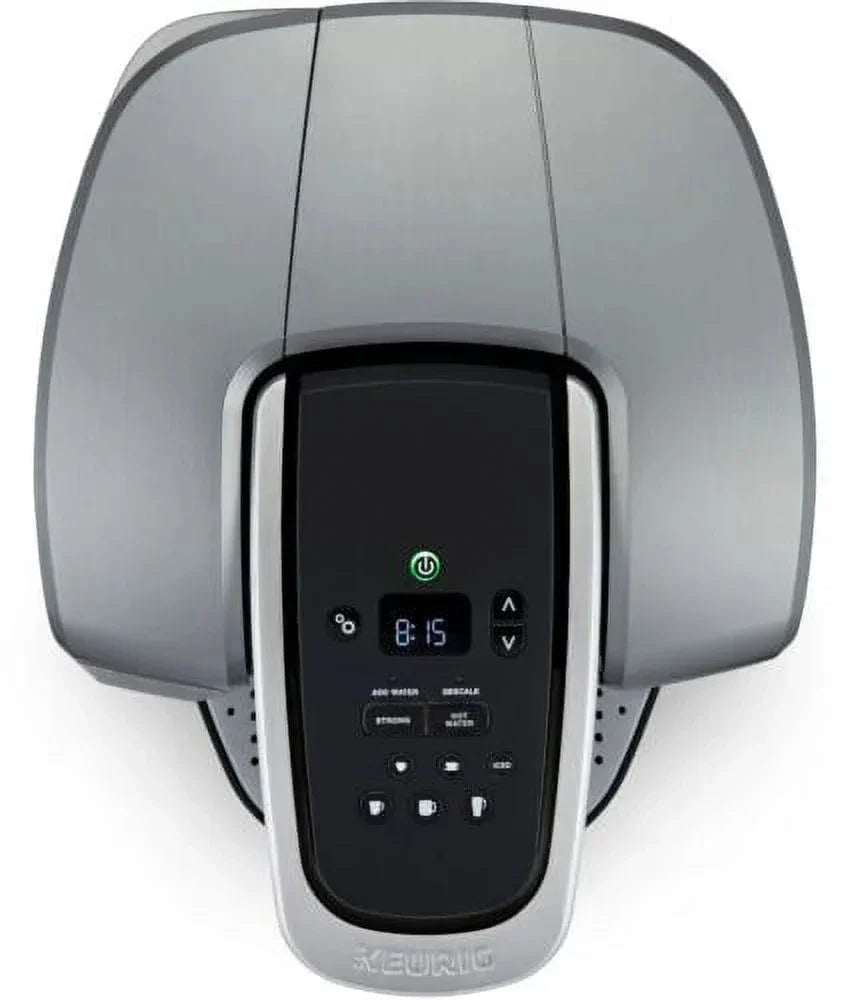Keurig Single Serve K-Cup Pod Coffee Maker, Brushed Silver - K-Elite