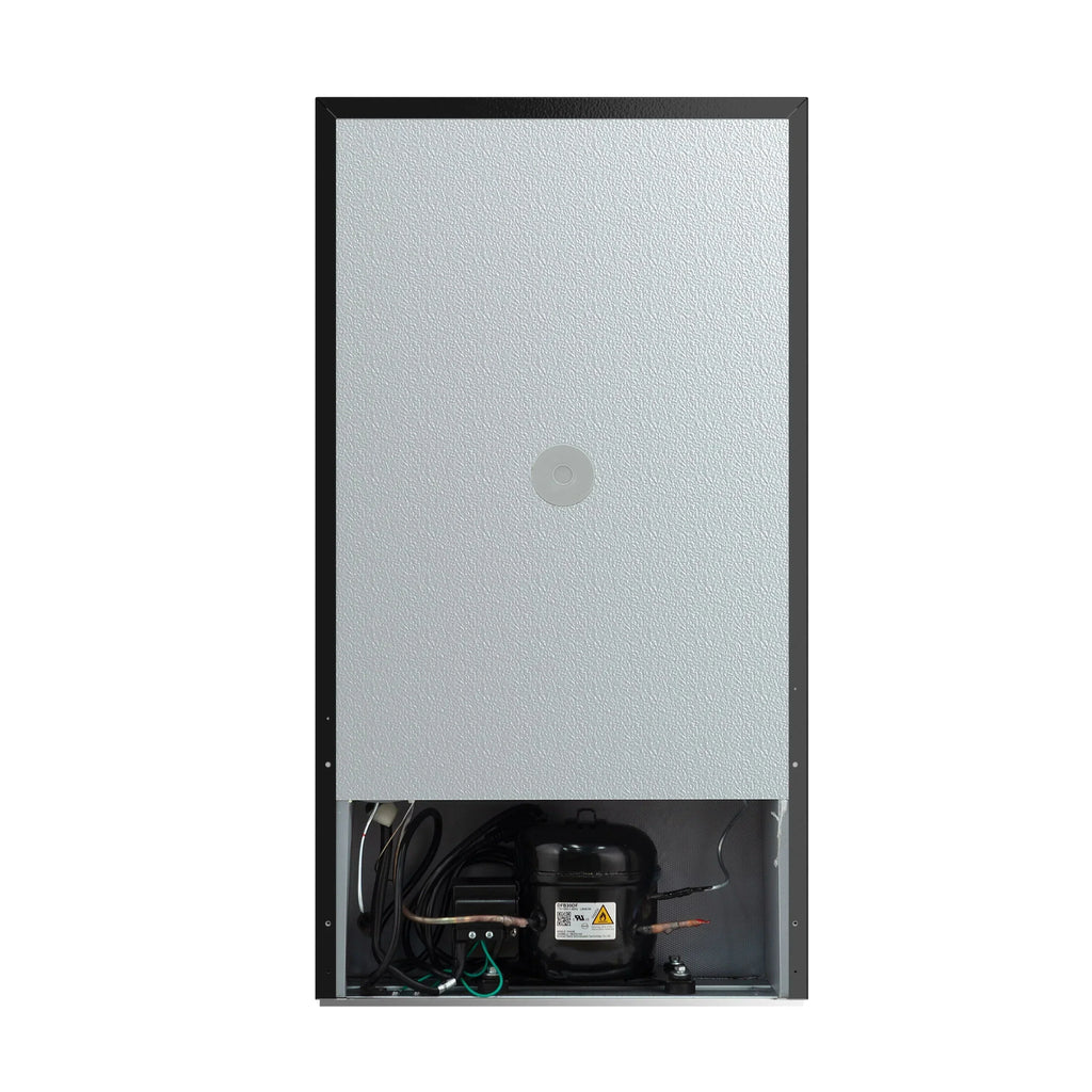ARCTIC CHEF 3.2 Cu Ft Single Door Mini Fridge, Black