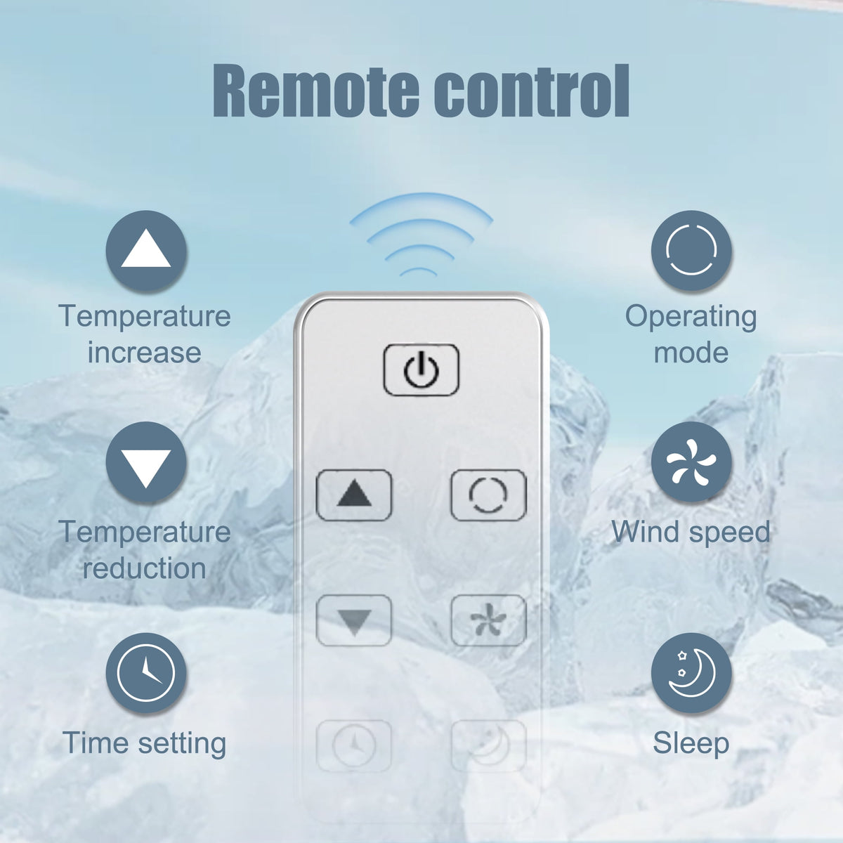 HUMSURE Portable Air Conditioners 10000 BTU Room Air Conditioning, Portable AC Unit with Remote Control, Cooling, Dehumidifier and Fan, Automatic