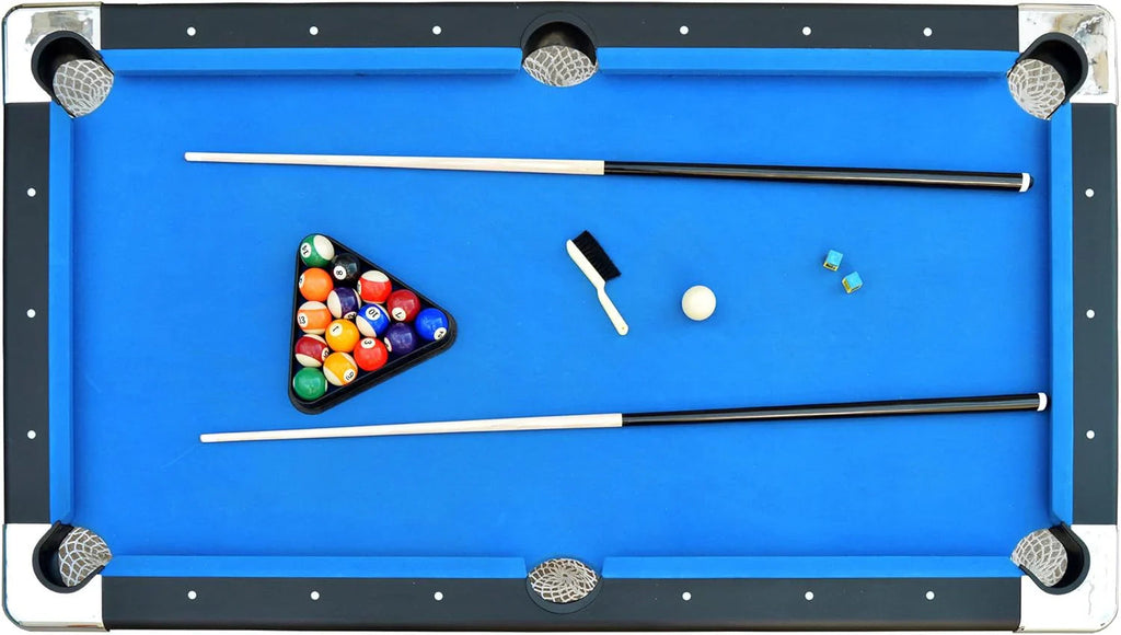 Hathaway Fairmont Portable Pool Table 6 Ft, 76 x 43.25 x 32 in - BG2574
