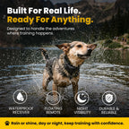Educator ET-300 Mini E Collar for Dog Training with Remote - 1/2 Mile Range, Waterproof, 100 Blunt Stimulation Levels, Tone or Vibration Mode, Night