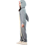 Shark Jumpsuit Halloween Costume for Children, Boys' Size S (6/8), by Way to Celebrate