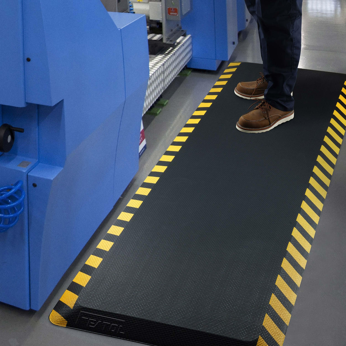 FEATOL 0.9" Anti Fatigue Mat for Industrial & Standing Mat & Home Kitchen