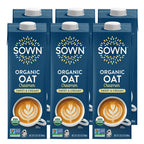 SOWN Organic Oat Creamer Sweet & Creamy - Barista Oat Milk Non Dairy Coffee Creamer - Plant Based, Dairy-Free, Vegan, Gluten-Free, Non-GMO, Shelf