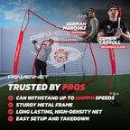 PowerNet Baseball Softball Practice Net 7x7 with Baseball Accessories for Practice Pitching, Batting & Fielding, Ball Caddy, Weighted Baseballs, Tee