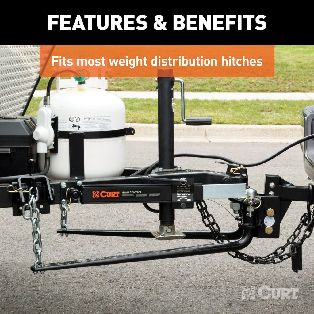 CURT 17200 Trailer Sway Control Kit for Weight Distribution Hitches