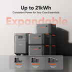Jackery HomePower 3600 Plus Portable Power Station - 3584Wh LFP, 3600W AC Output