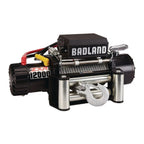 Badland Electric Winch 12,000 lb Wire Rope - Zxr