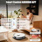 AIRROBO Robot Vacuum And Mop With Self-Emptying 75-Day Capacity