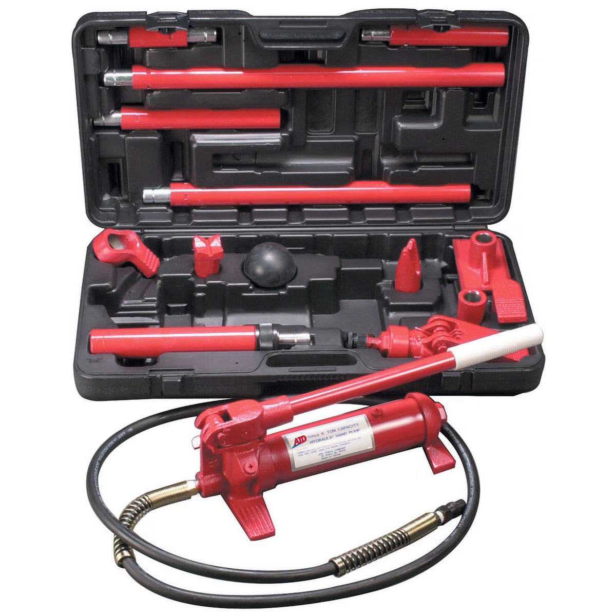 ATD Porto-Power 4 Ton Hydraulic Maintenance Set - 5800