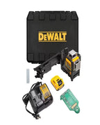 DeWalt Cordless Green Line Laser Level, 12V MAX, 3 x 360