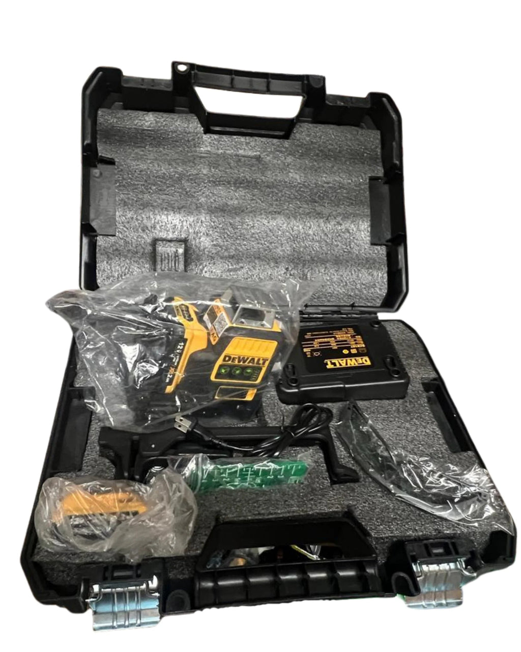 DeWalt Cordless Green Line Laser Level, 12V MAX, 3 x 360