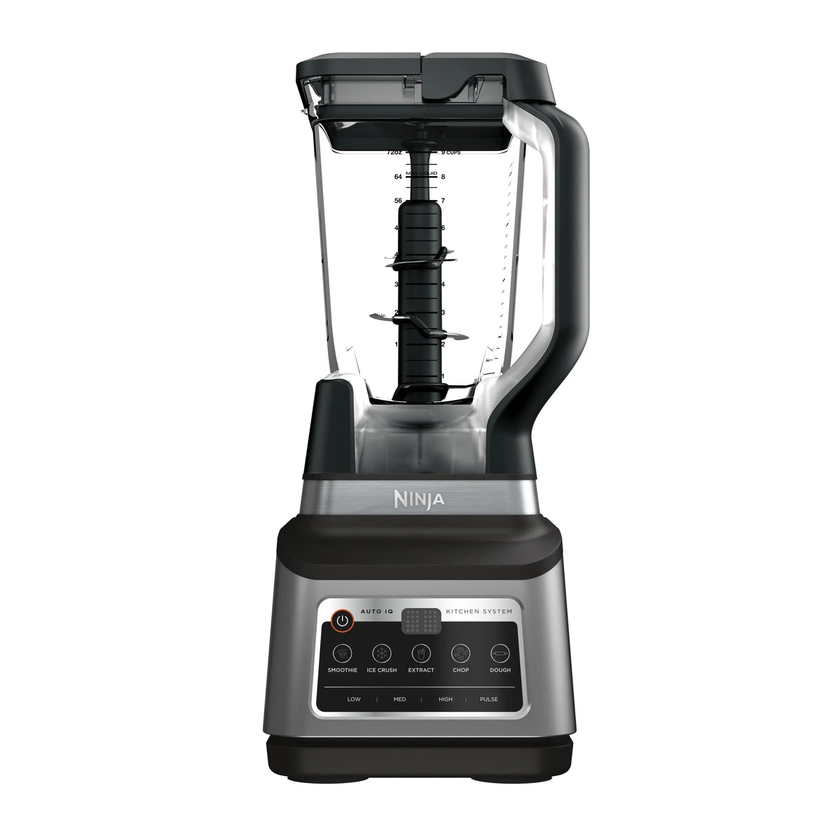 Ninja Professional Plus Kitchen System, 1400 Watts, 72 oz Blender Pitcher, 64 oz Processor Bowl, 24 oz To-Go Cups - BN800