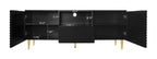 GeeHome TV Stand With Solid Iron Feet