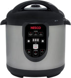 Nesco Smart Electric Pressure Cooker And Canner, Stainless Steel, 9.5 Qt - NPC-9