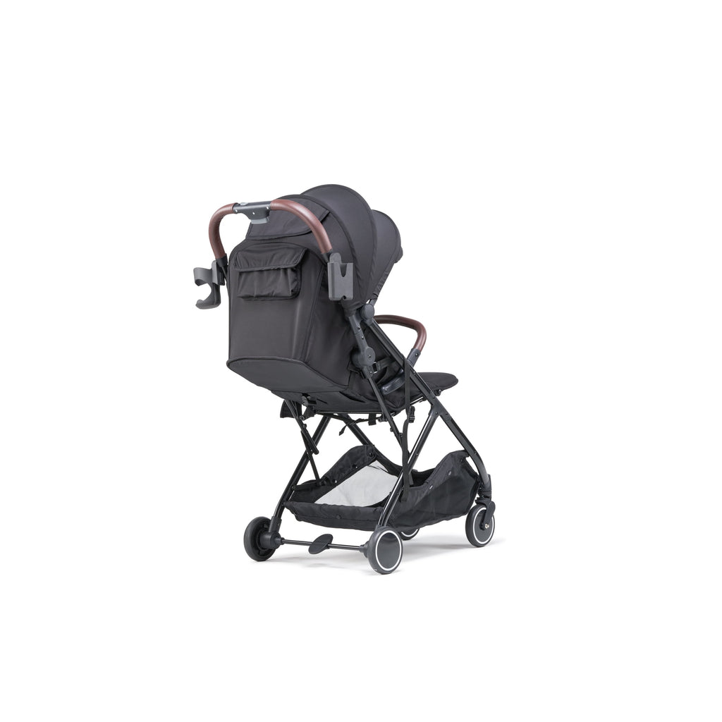 Parent's Choice Baby Stroller, One-Hand Quick Fold, Full-Reclining Backrest, Compact Lightweight Design, Black