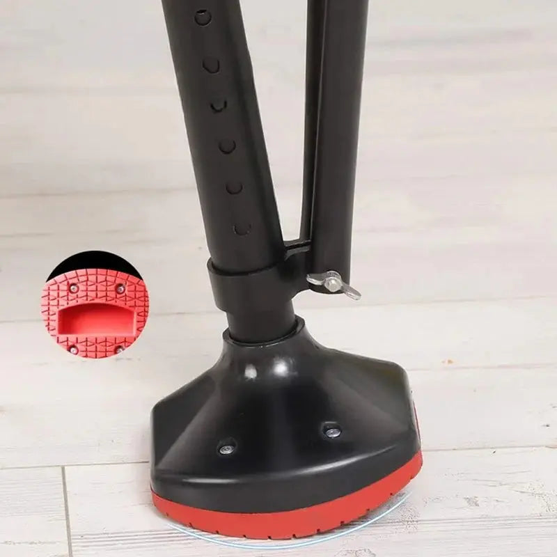 Hands-Free Knee Crutch - Adjustable Height With Padded Support