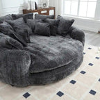 Double Loaf Sofa Bed With Armrests