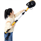 Electric Drywall Sander With Vacuum Dust Collection, 780W, 6.5A, 900-1800RPM, Yellow + Black