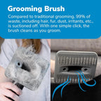 FURME Professional Plus Pet Grooming Vacuum Kit, 5 Tools, 2L Canister
