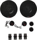Cerwin Vega HED Series 6.5 in Component And 2-Way Coaxial Car Speaker Systems - H765C + H7652