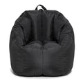 Big Joe Joey Bean Bag Chair for Kids/Teens, 2.5 ft Smartmax Lounge Chair, Easy-Clean & Lightweight, Black