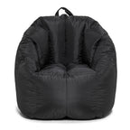 Big Joe Joey Bean Bag Chair for Kids/Teens, 2.5 ft Smartmax Lounge Chair, Easy-Clean & Lightweight, Black