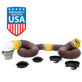 Camco Revolution 360 Heavy-Duty 20-Foot Camper RV Sewer Hose Kit