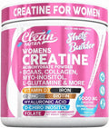 Creatine for Women | Creatine Monohydrate + BCAA Powder Myo-Inositol Collagen Biotin Hyaluronic Acid Folate L Glutamine Vitamin D3 Iron Zinc D-Chiro