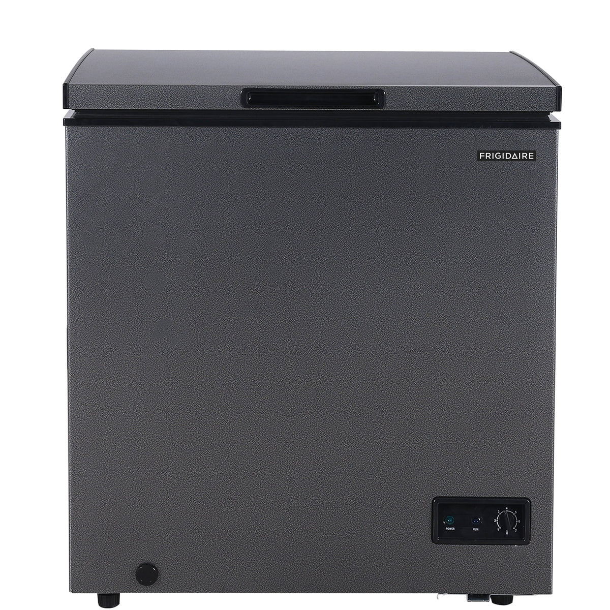 Frigidaire 5.0 Cu. ft. Garage-Ready Chest Freezer, Compact Deep Freezer for Kitchen, Apartment, Small Freezer for Bulk Storage, Black Granite